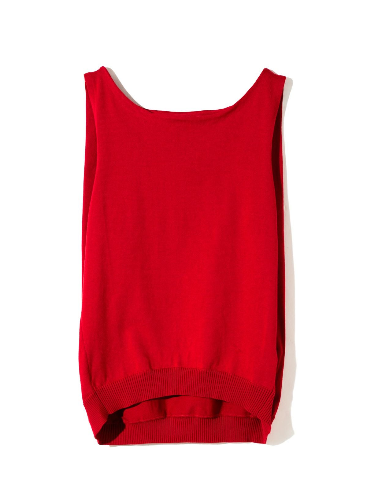 MIDIUMISOLID for Ladies タックノースリーブワイドベスト｜ MARcourt