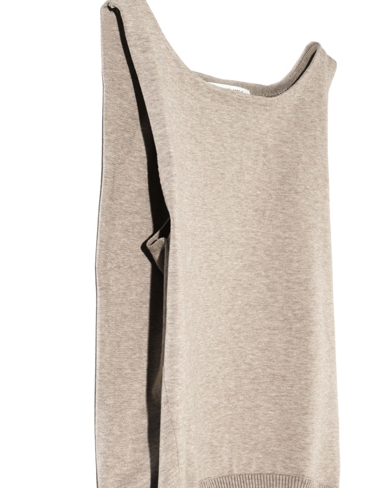 MIDIUMISOLID for Ladies タックノースリーブワイドベスト｜ MARcourt