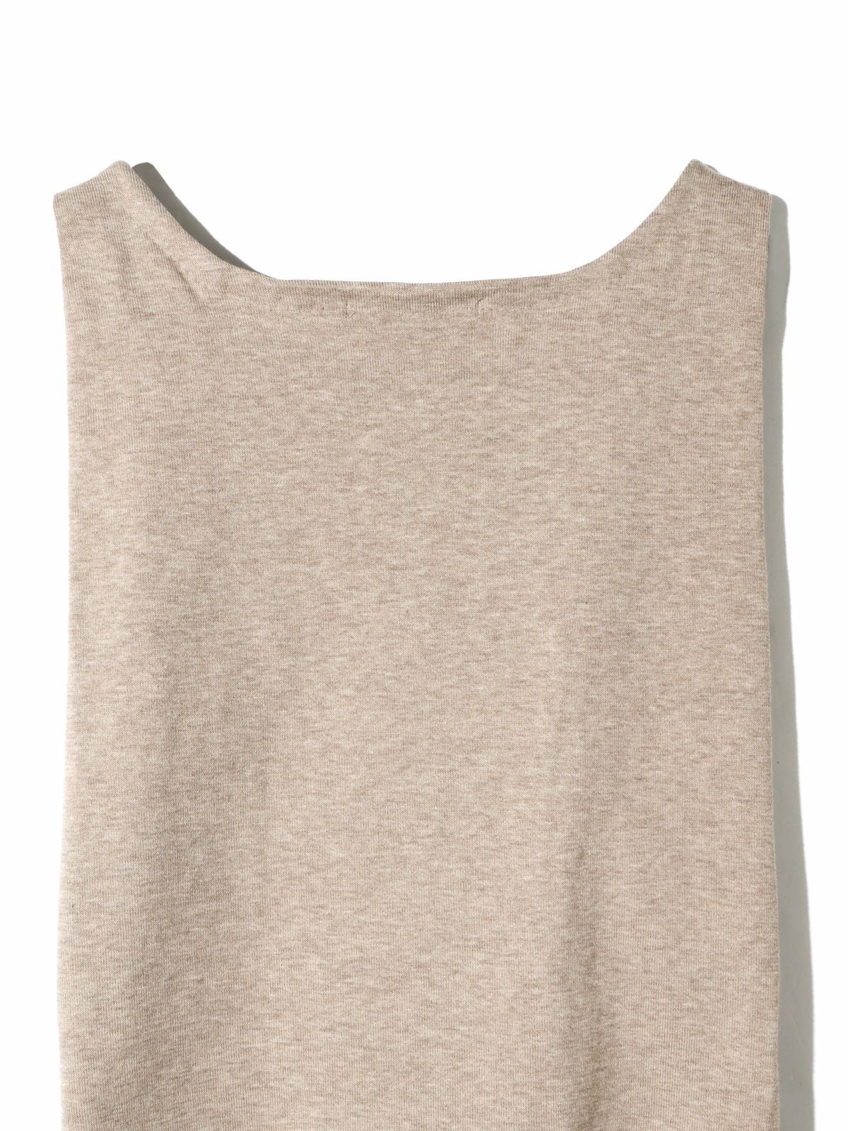 MIDIUMISOLID for Ladies タックノースリーブワイドベスト｜ MARcourt
