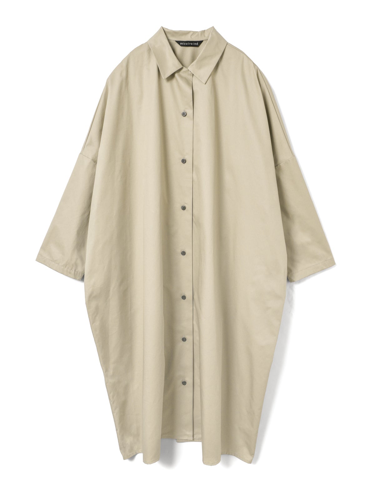 mizuiro ind ワイドシャツコート｜ MARcourt ONLINE STORE