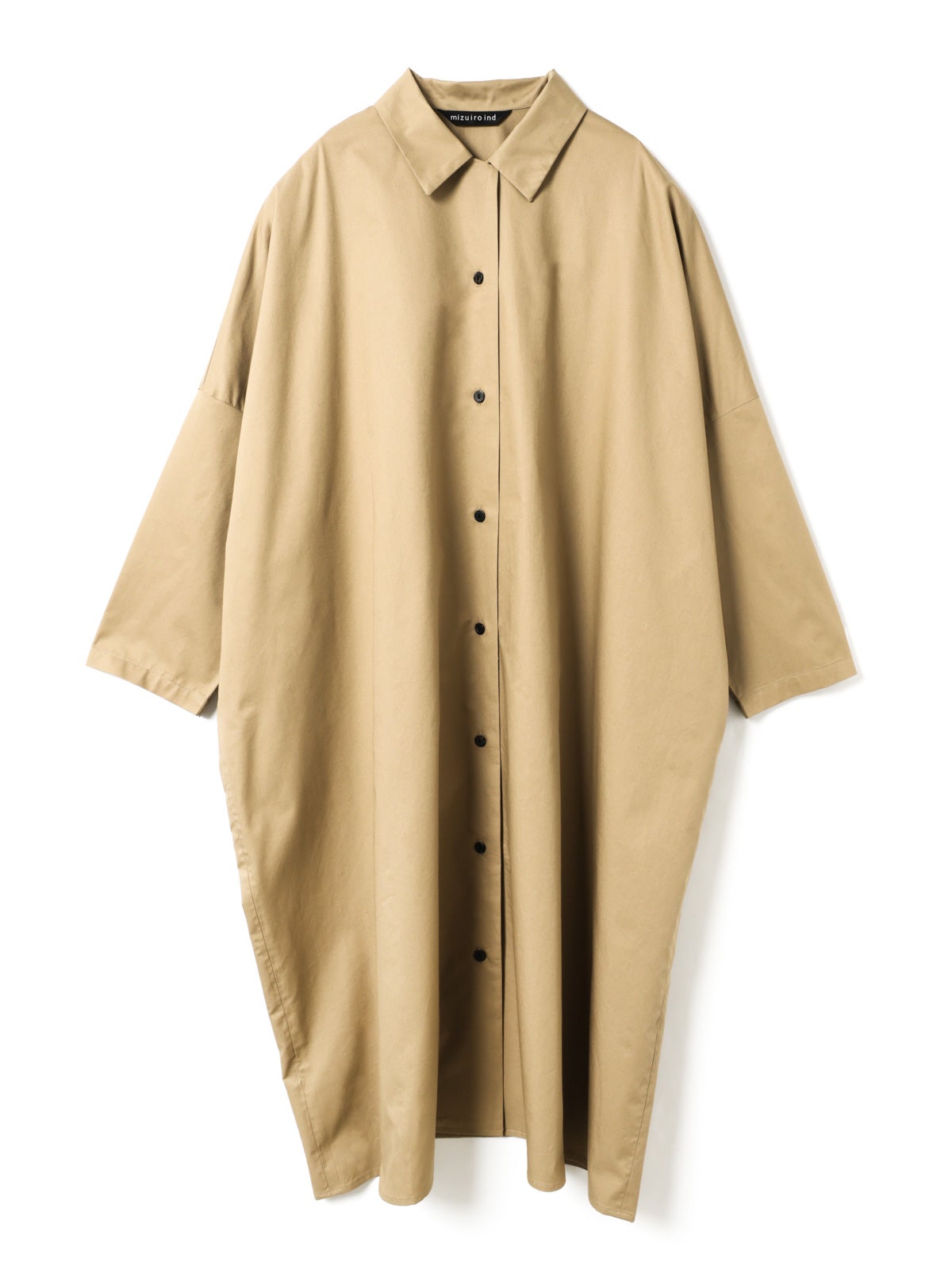 mizuiro ind ワイドシャツコート｜ MARcourt ONLINE STORE