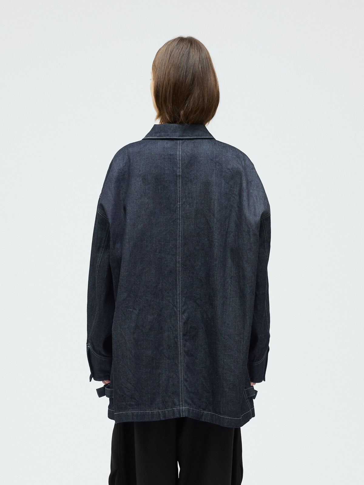 mizuiro ind ワイドデニムカバーオール(ONEWASH)｜ MARcourt ONLINE