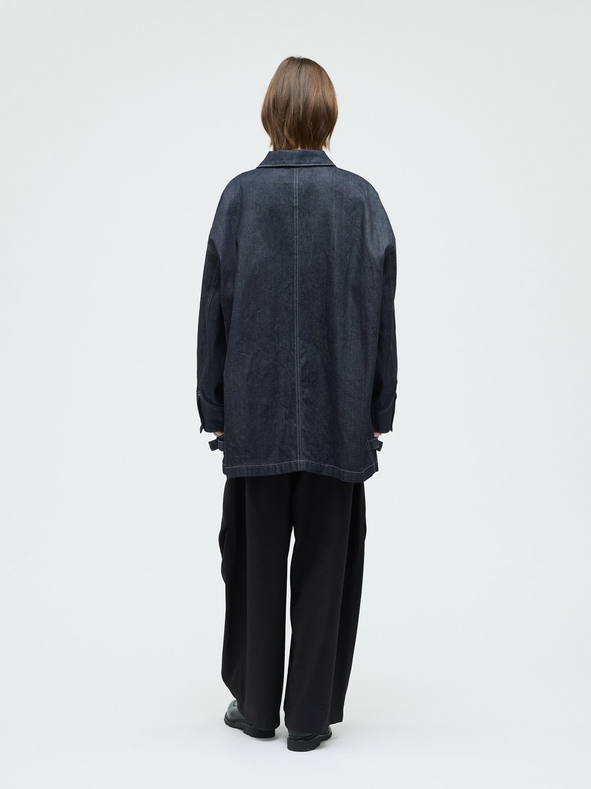 mizuiro ind ワイドデニムカバーオール(ONEWASH)｜ MARcourt ONLINE