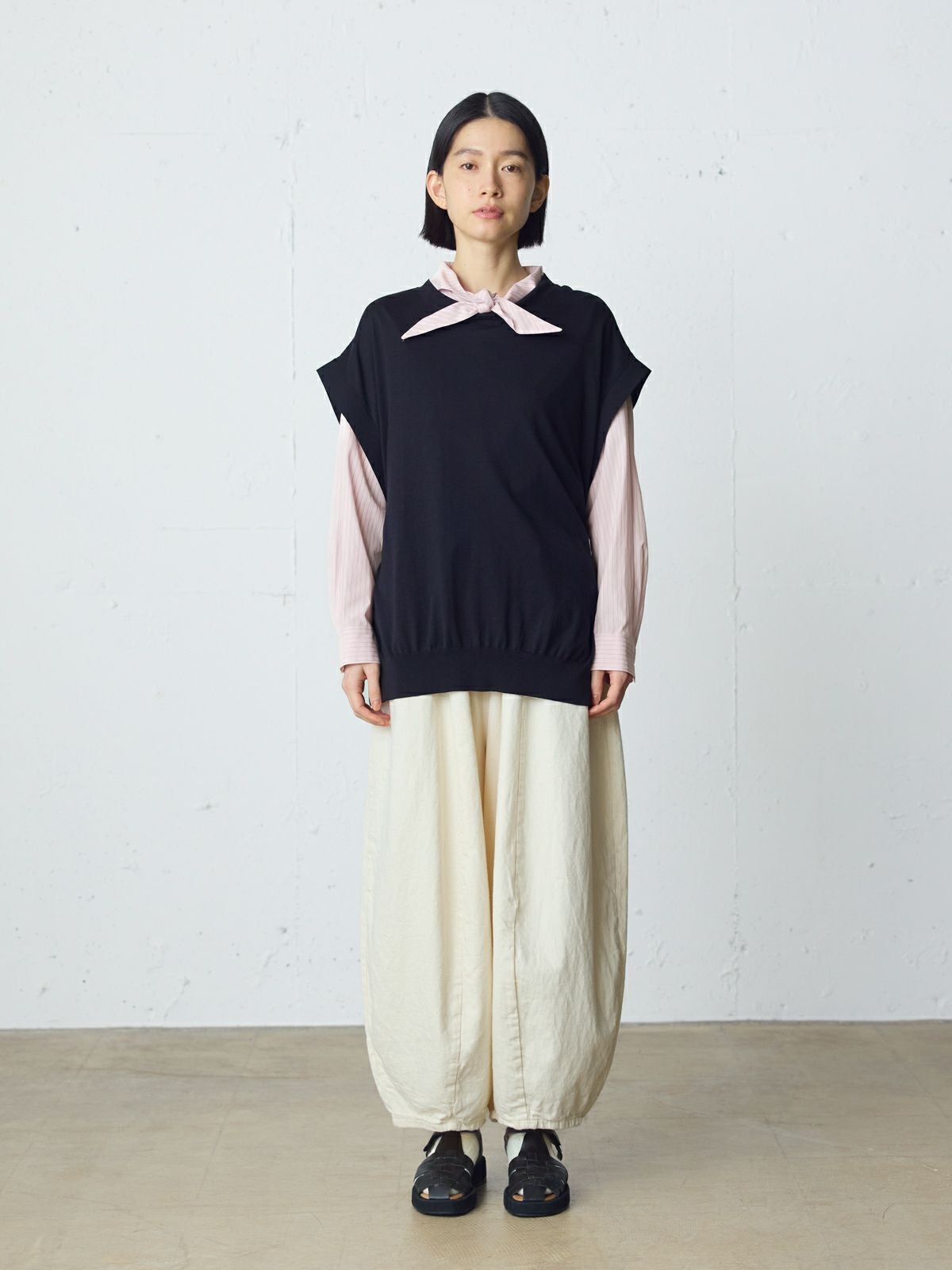 MidiUmi スカーフライクショートシャツ｜ MARcourt ONLINE STORE