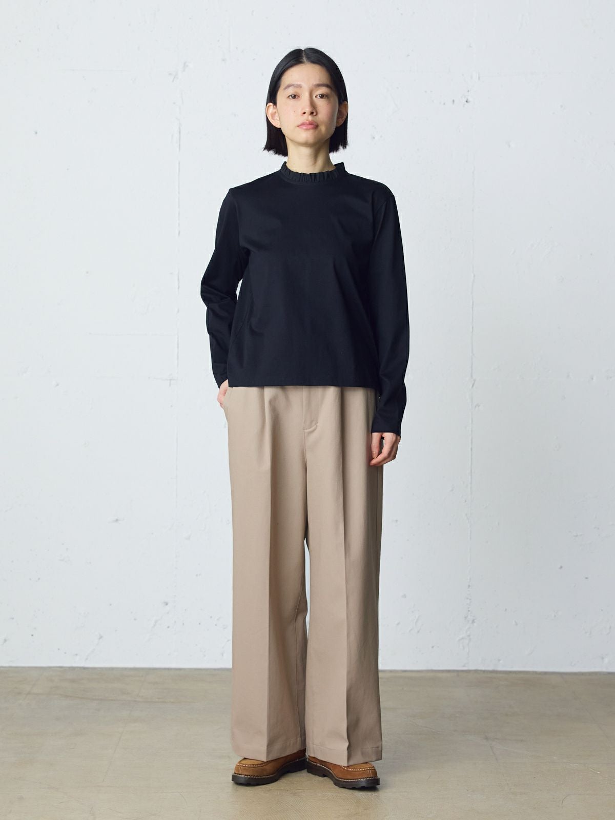 MidiUmi ワイドスラックスパンツ｜ MARcourt ONLINE STORE