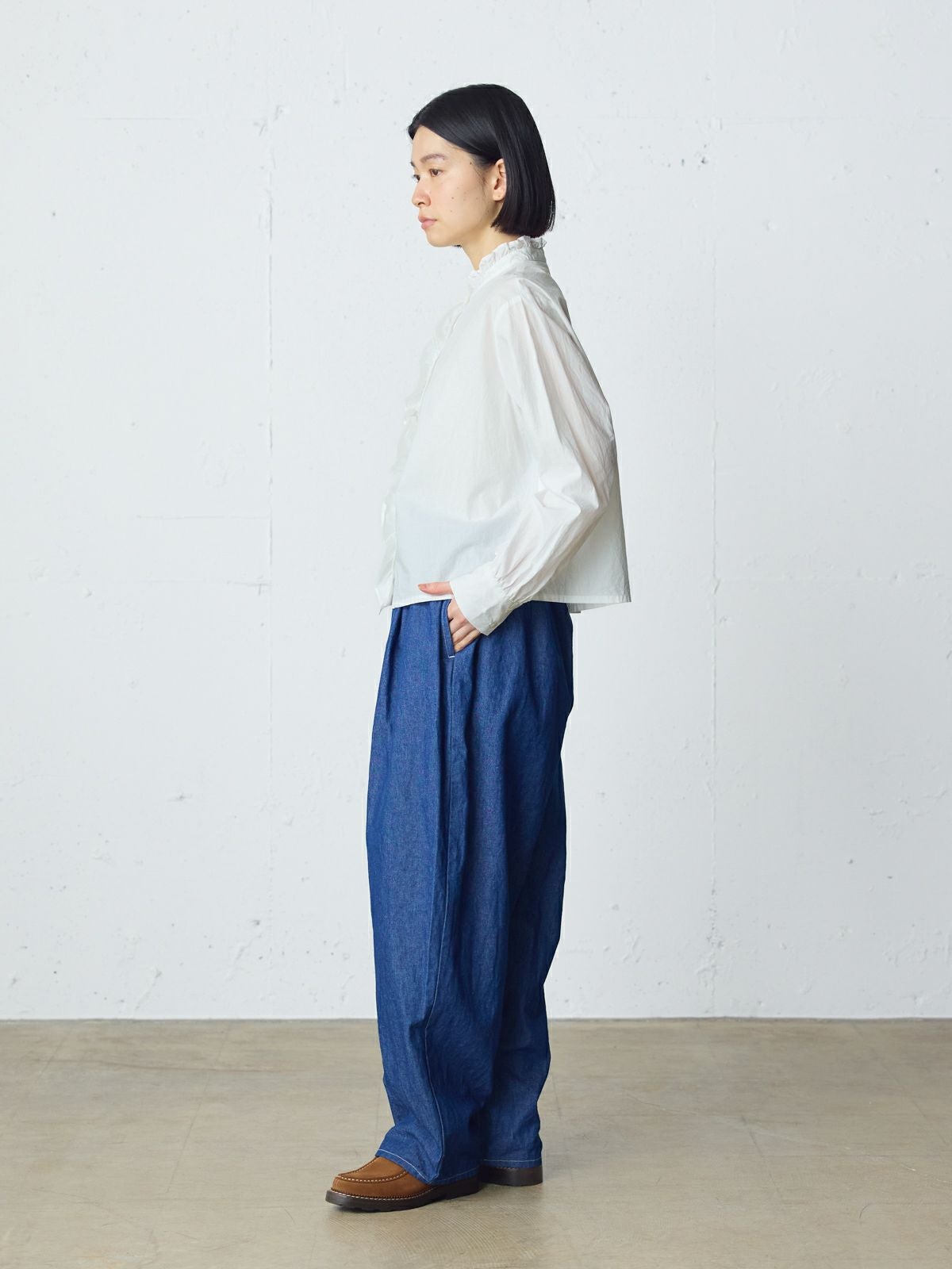MidiUmi フロントフリルレースシャツ｜ MARcourt ONLINE STORE
