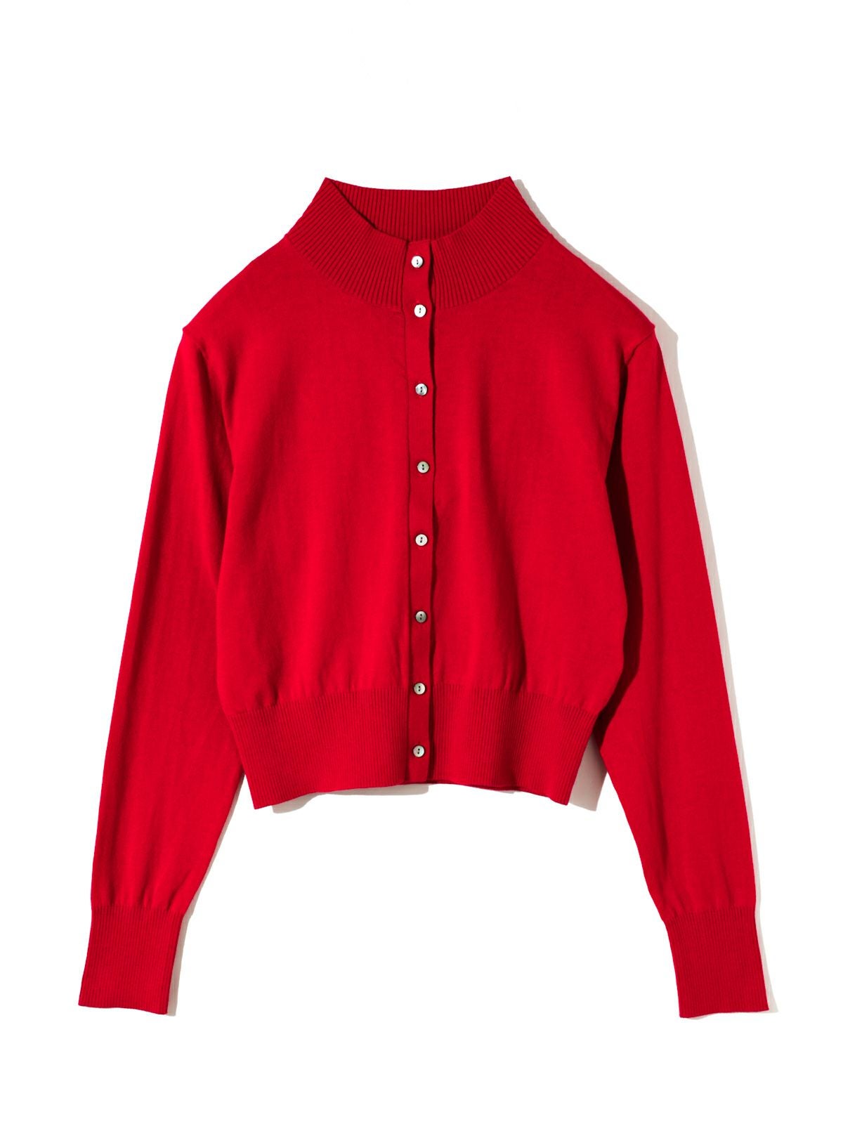 MIDIUMISOLID for Ladies ハイネックショートカーディガン｜ MARcourt