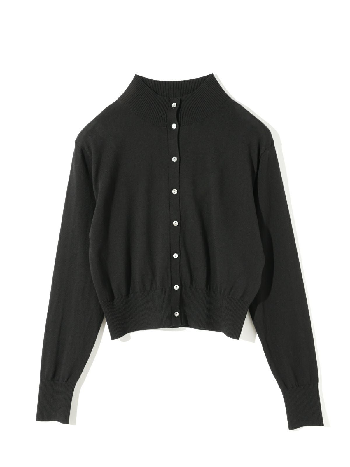 MIDIUMISOLID for Ladies ハイネックショートカーディガン｜ MARcourt