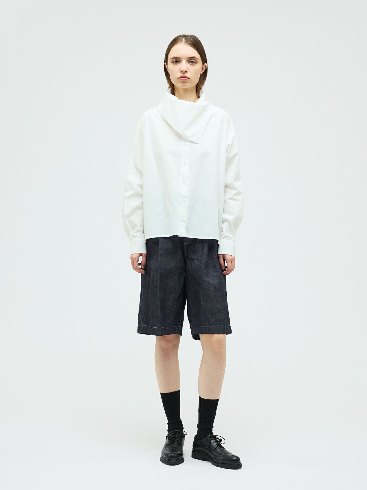 mizuiro ind デニムハーフパンツ(ONEWASH)｜ MARcourt ONLINE STORE