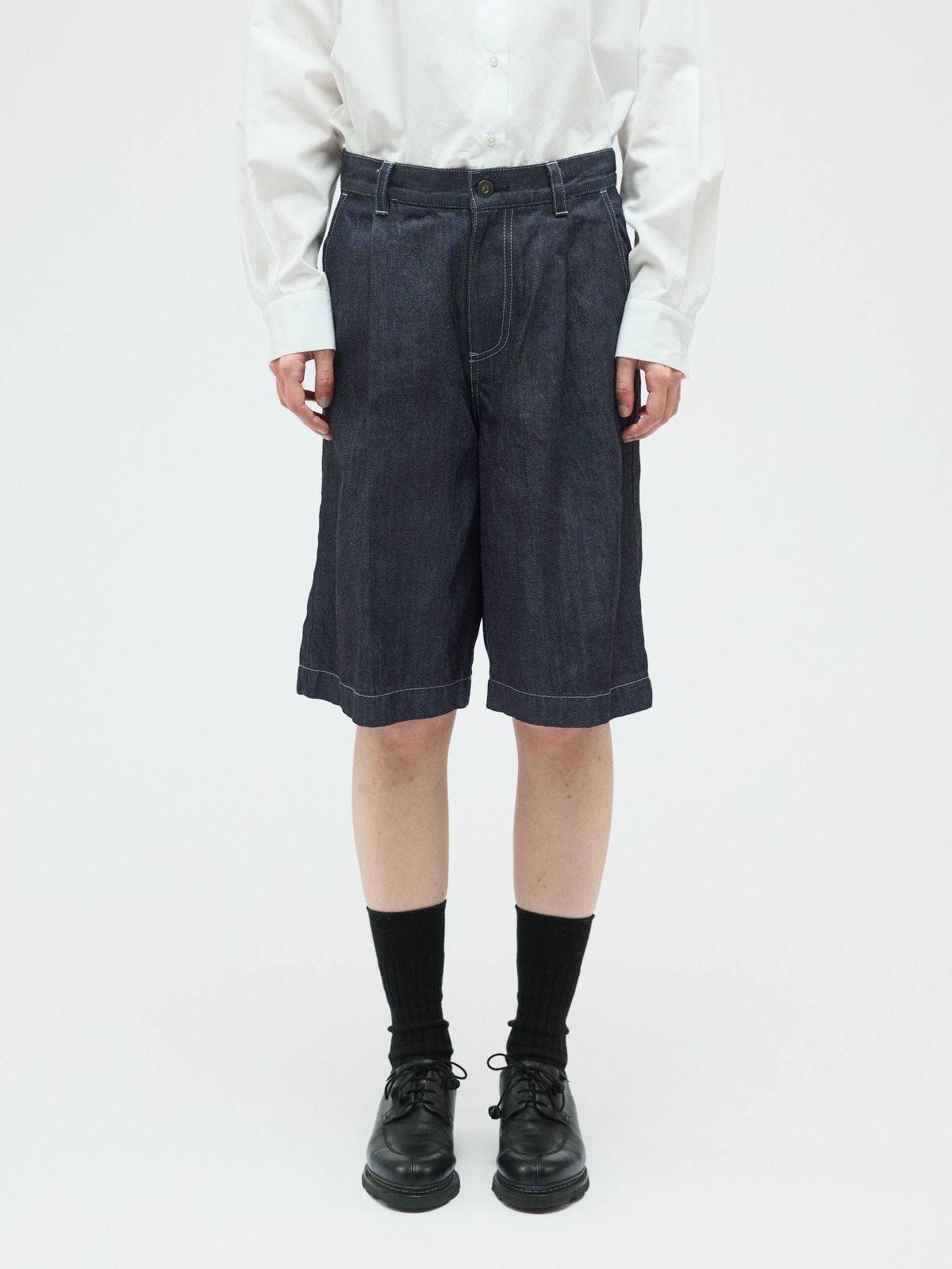 mizuiro ind デニムハーフパンツ(ONEWASH)｜ MARcourt ONLINE STORE