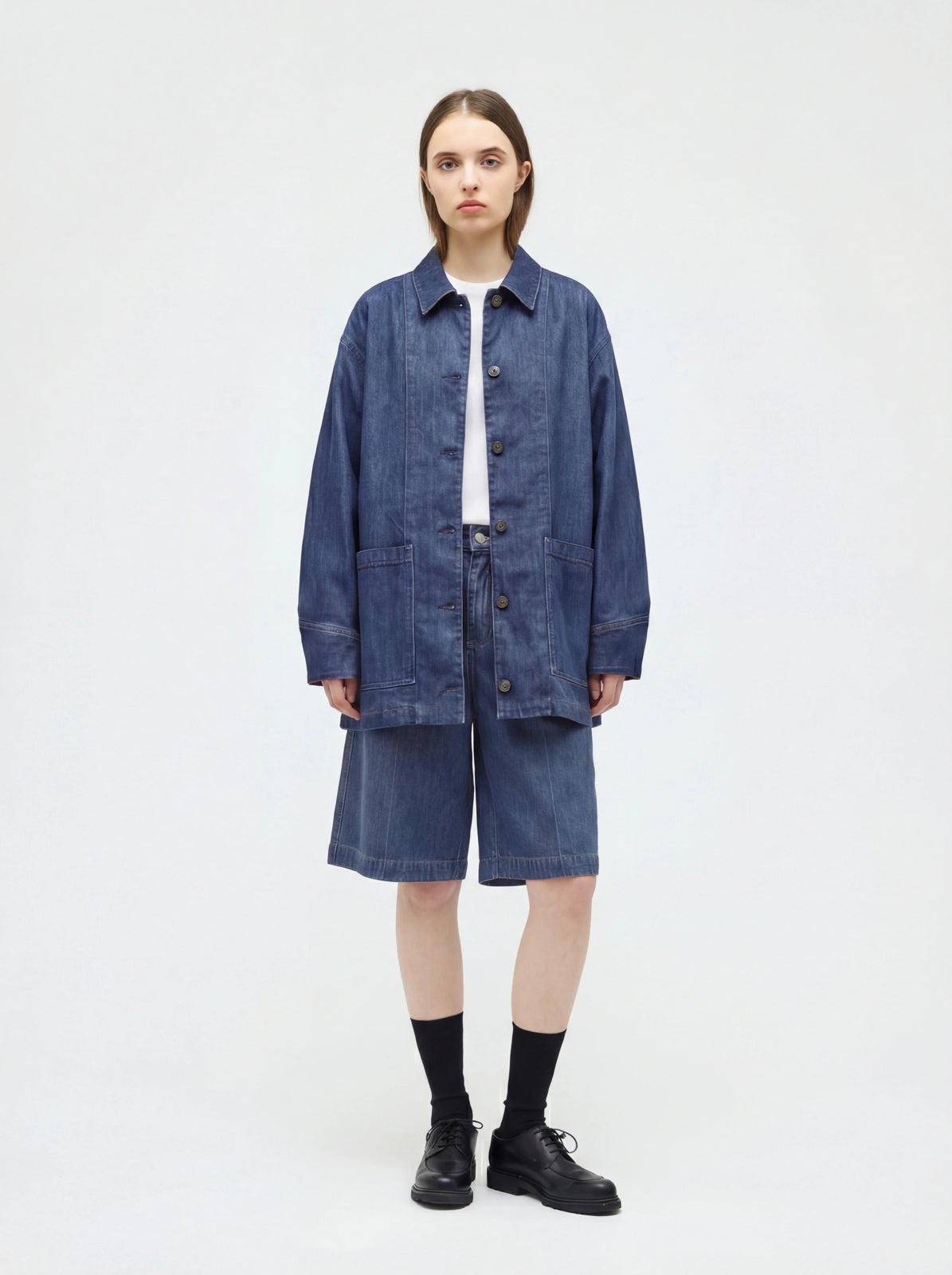 mizuiro ind デニムハーフパンツ(BLEACH)｜ MARcourt ONLINE STORE