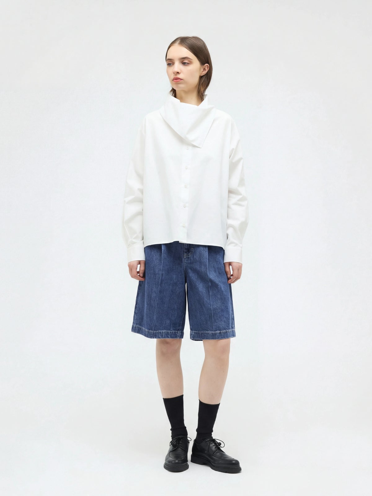 mizuiro ind デニムハーフパンツ(BLEACH)｜ MARcourt ONLINE STORE