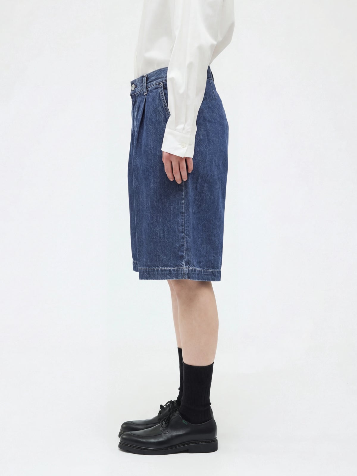 mizuiro ind デニムハーフパンツ(BLEACH)｜ MARcourt ONLINE STORE