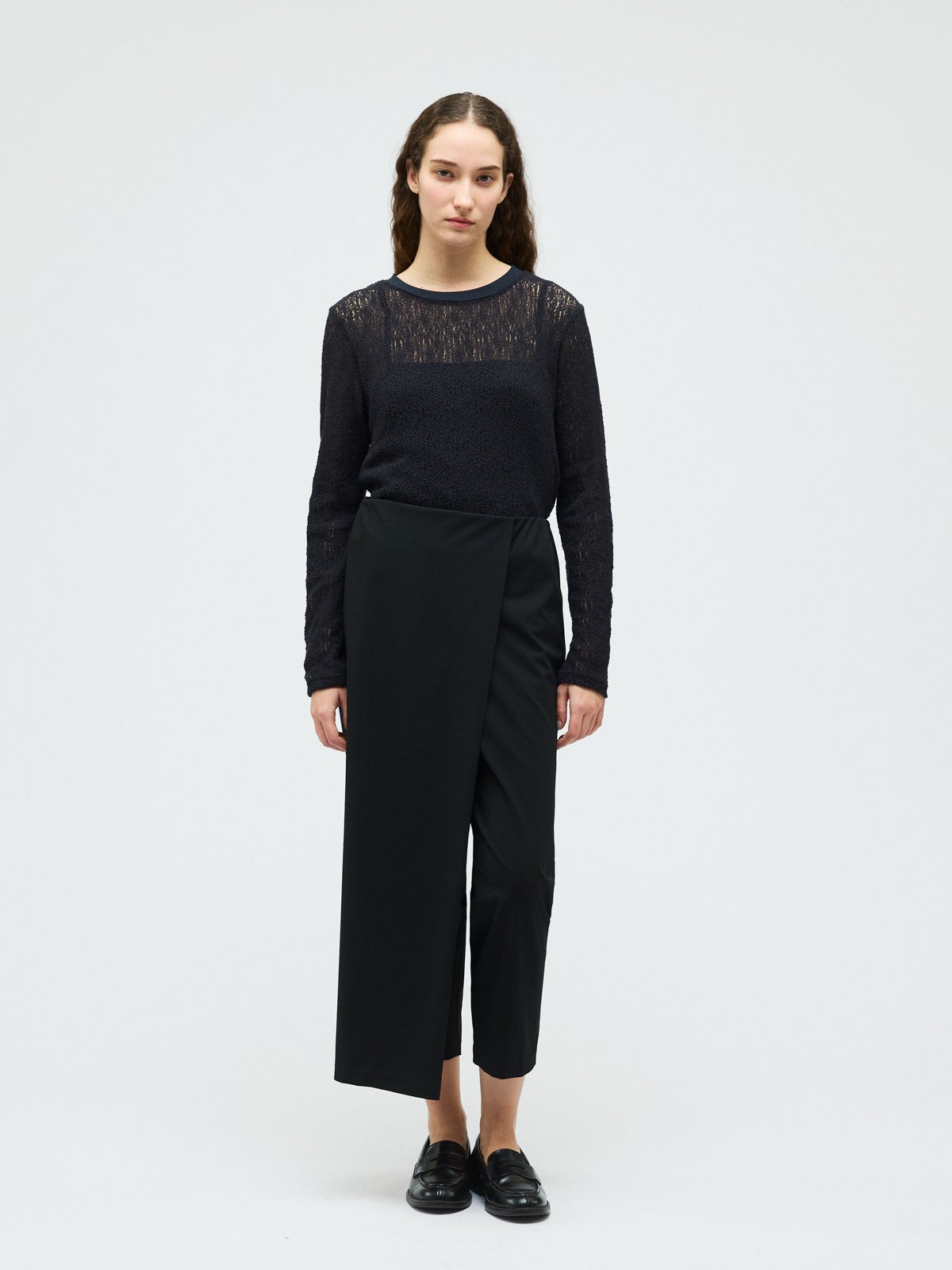 mizuiro ind ラップスカートライクパンツ｜ MARcourt ONLINE STORE