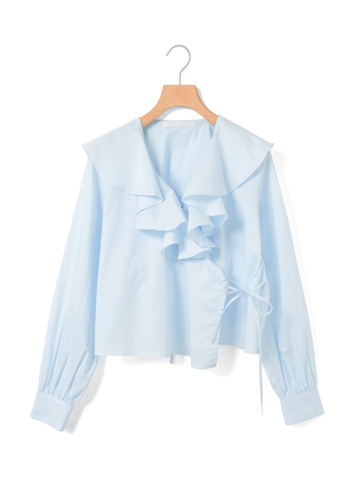 【マイマイ】RoujeParis/LISETTEフリルカシュクールブラウス MARMARMAR ラッフルフリルカシュクールブラウス｜ MARcourt ONLINE