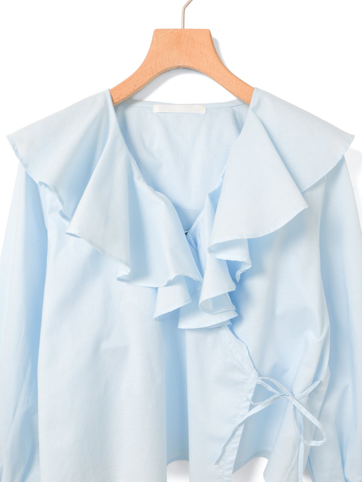 FR】MARMARMAR ラッフルフリルカシュクールブラウス｜ MARcourt ONLINE