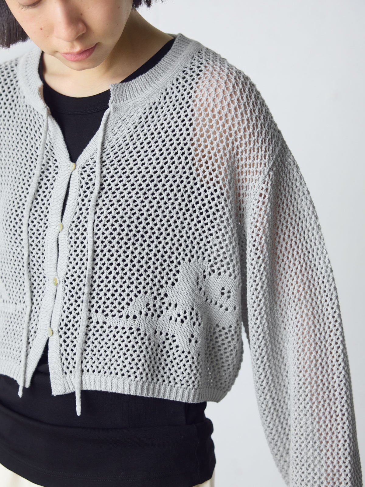 MidiUmi ニードルワークカーディガン｜ MARcourt ONLINE STORE