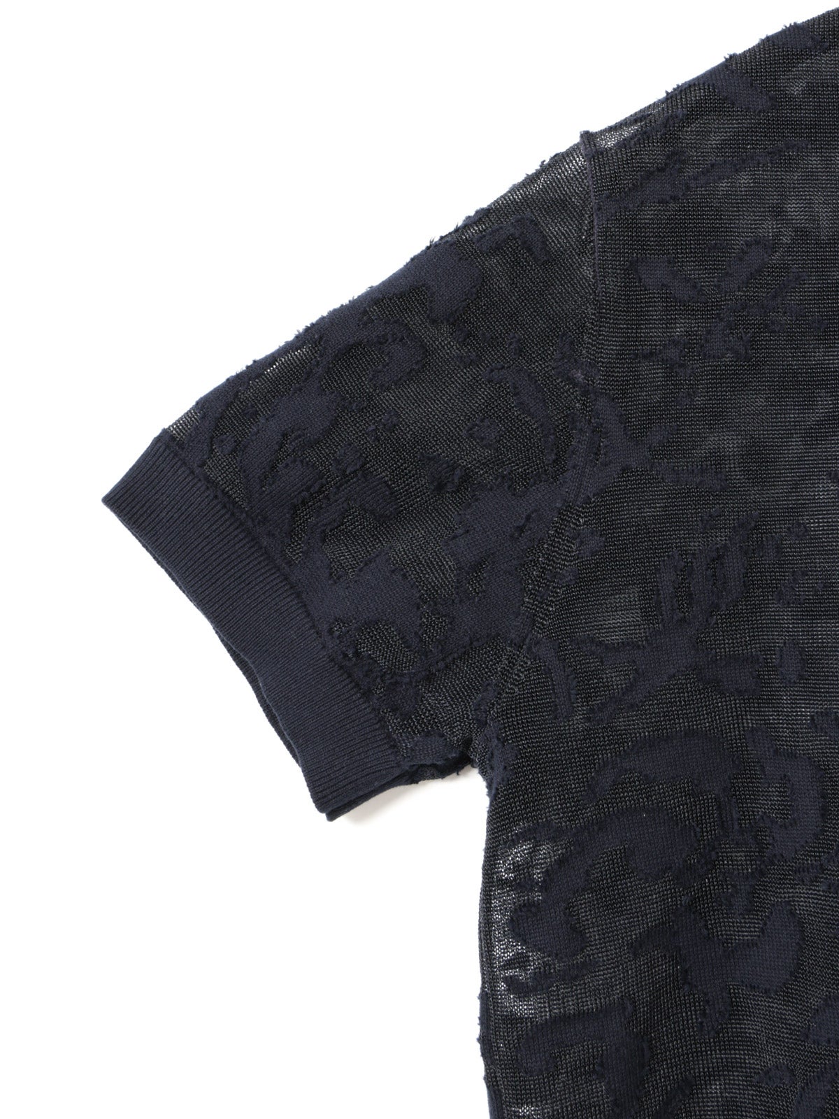 mizuiro ind メッシュ刺繍ポロプルオーバー｜ MARcourt ONLINE STORE