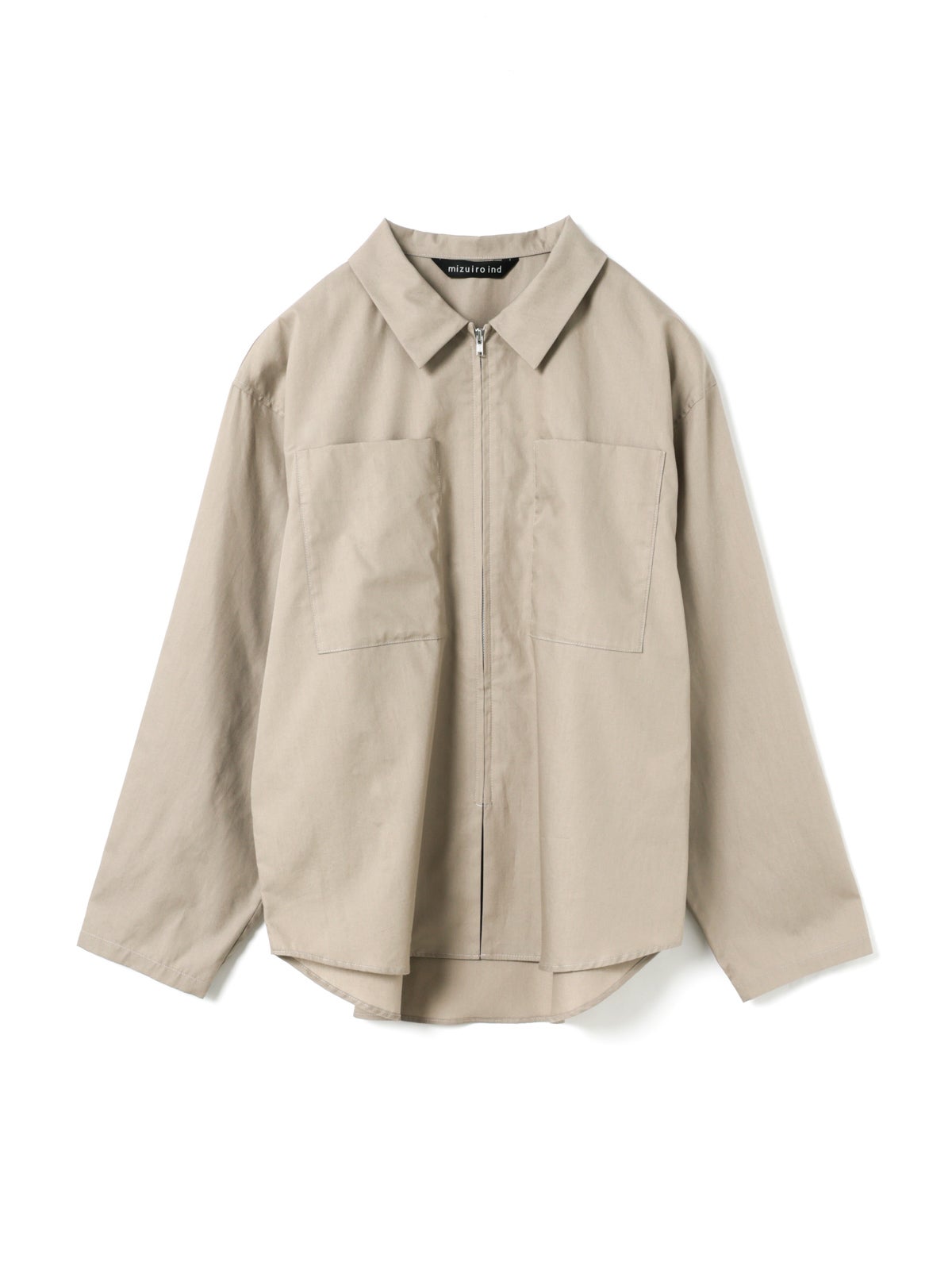 mizuiro ind ジップシャツ｜ MARcourt ONLINE STORE - マーコート