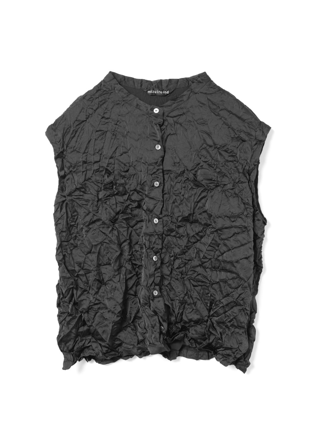 むしし 出品 mizuiro ind ワッシャーノースリーブシャツ｜ MARcourt ONLINE STORE