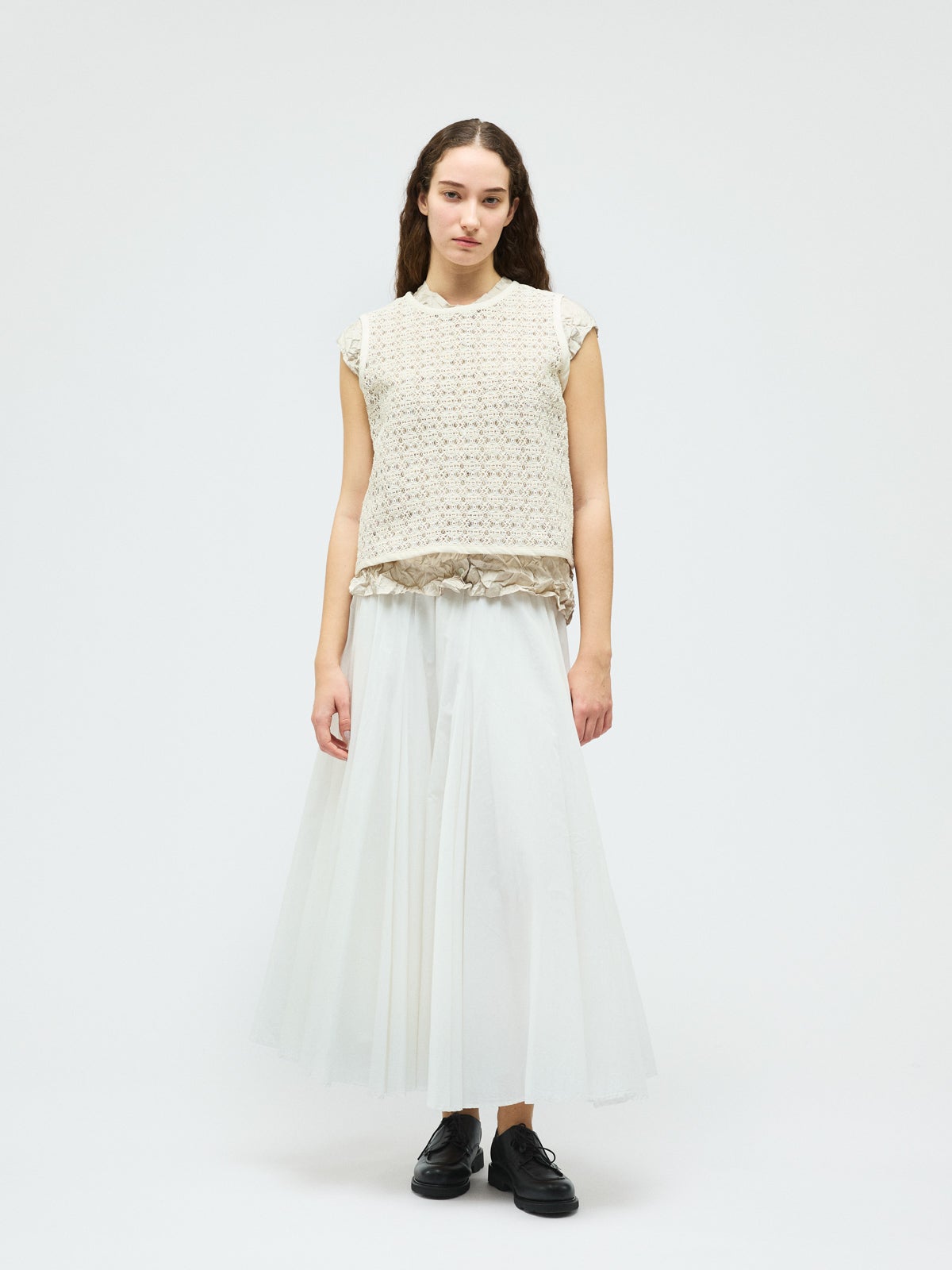 mizuiro ind ワッシャーノースリーブシャツ｜ MARcourt ONLINE STORE