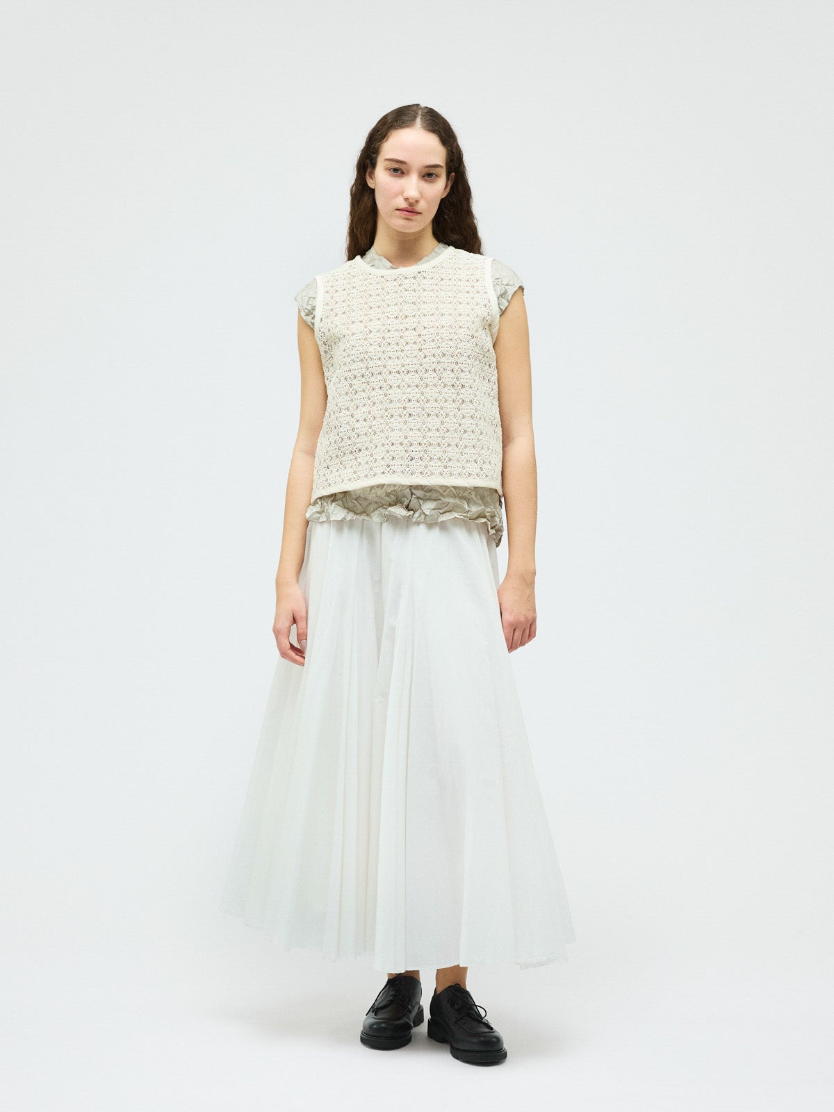 mizuiro ind ワッシャーノースリーブシャツ｜ MARcourt ONLINE STORE