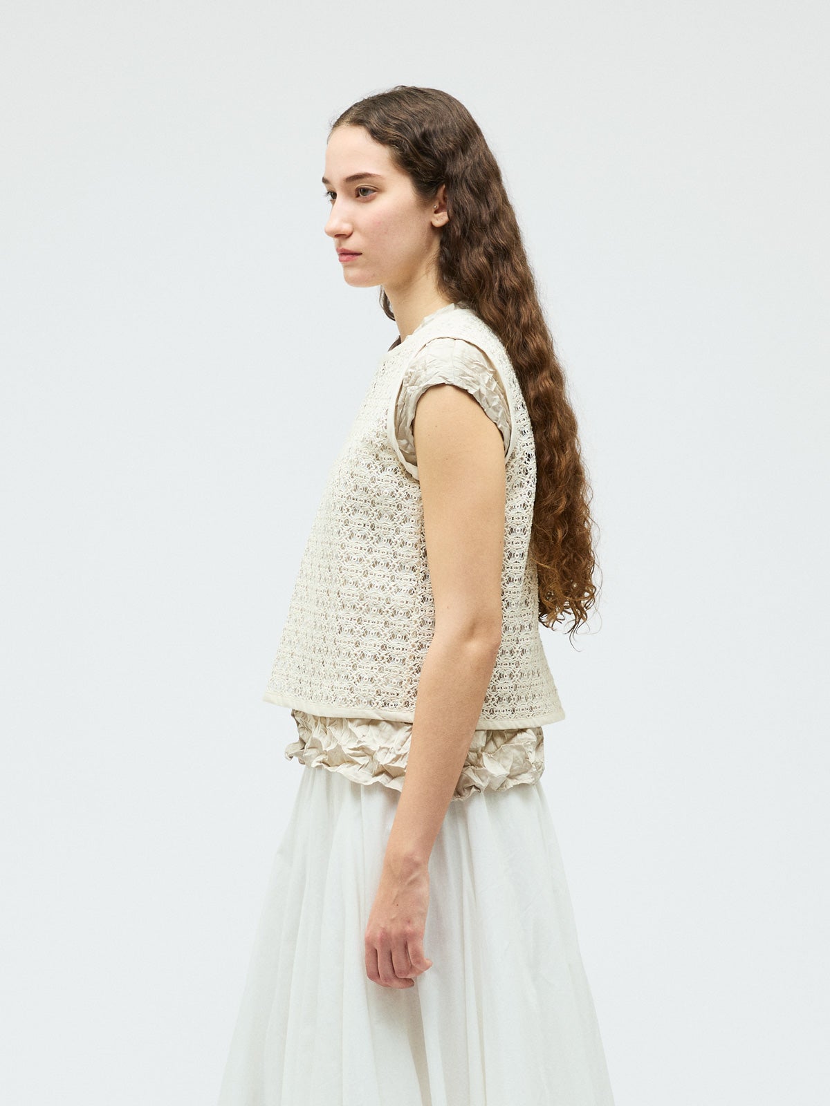 lace crew neck vest sub2