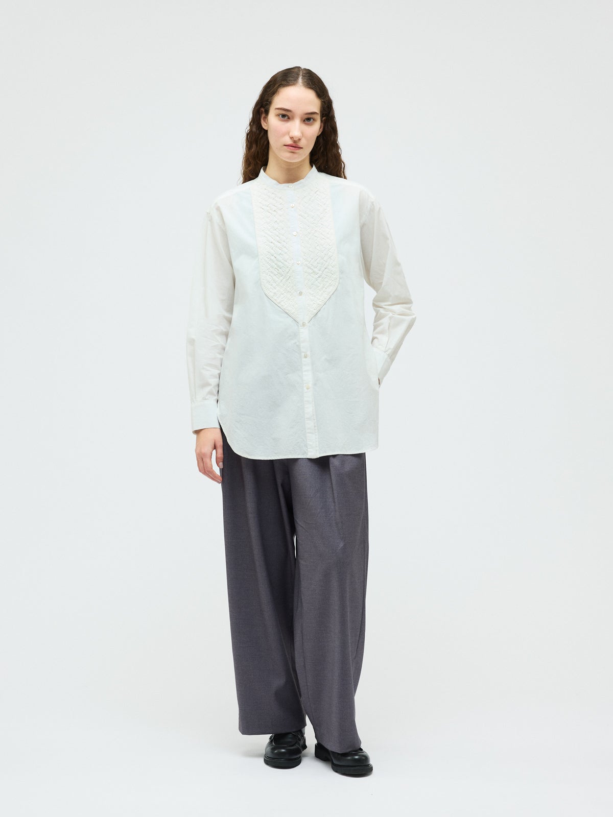 mizuiro ind ツータックスラックス｜ MARcourt ONLINE STORE