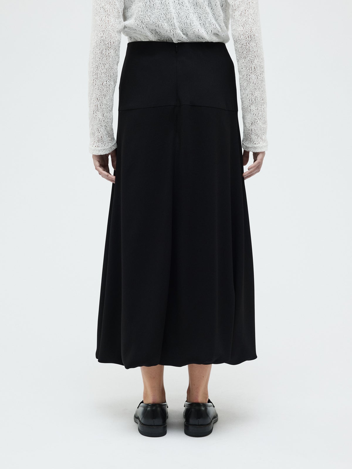 mizuiro ind ジョーゼットバルーンロングスカート｜ MARcourt ONLINE
