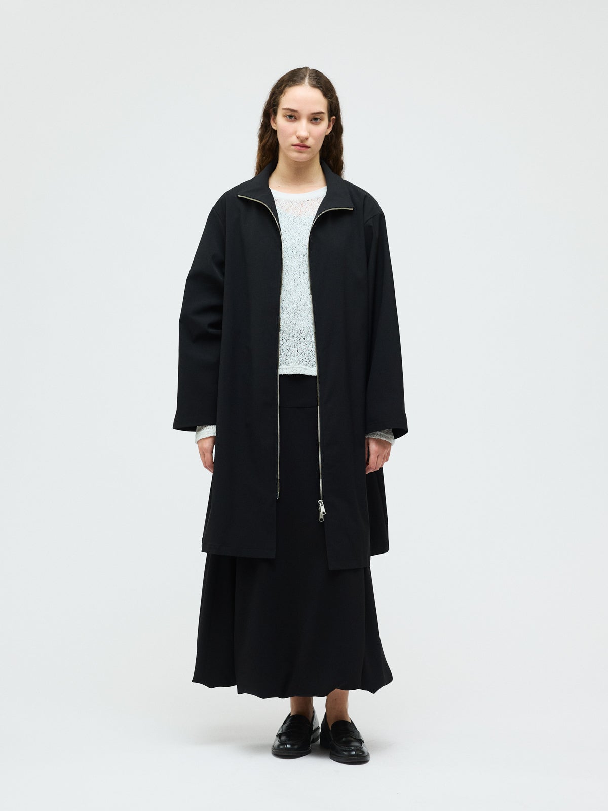 mizuiro ind ジョーゼットバルーンロングスカート｜ MARcourt ONLINE