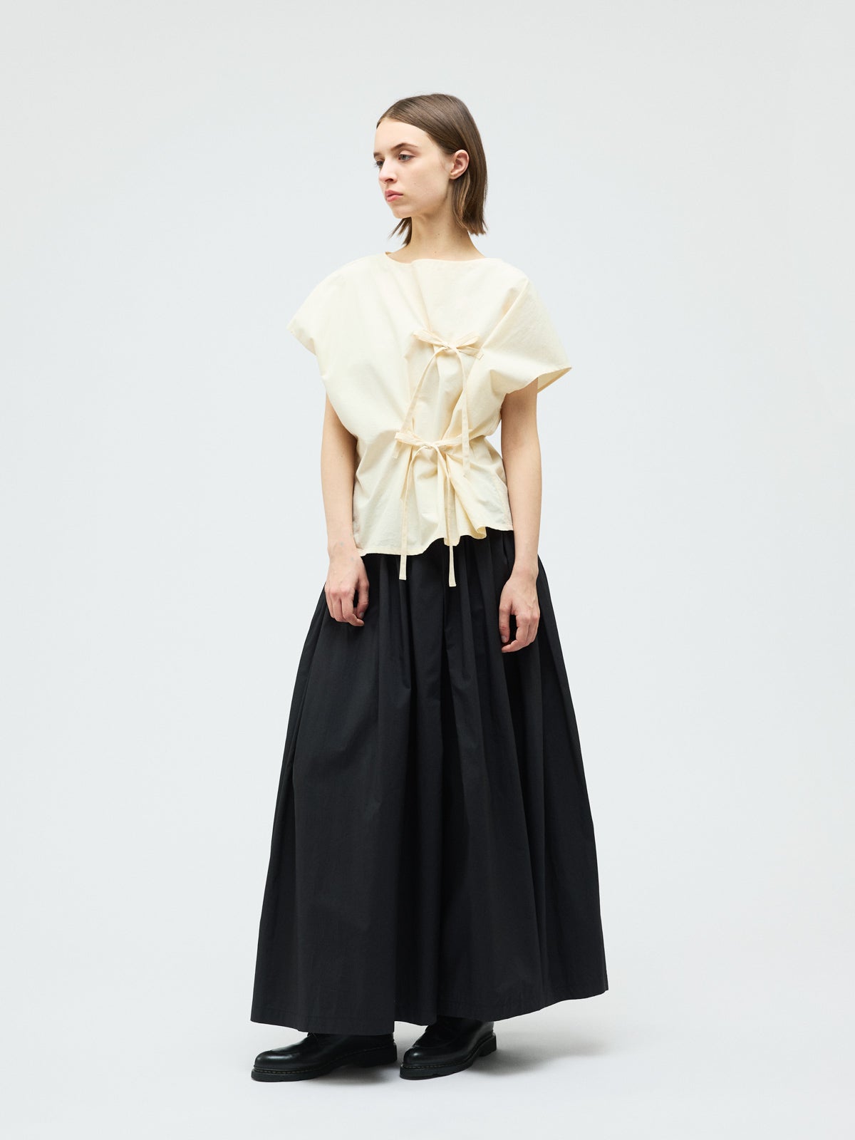 ダークモード　フレアパンツ mizuiro ind ボリュームフレアパンツ｜ MARcourt ONLINE STORE