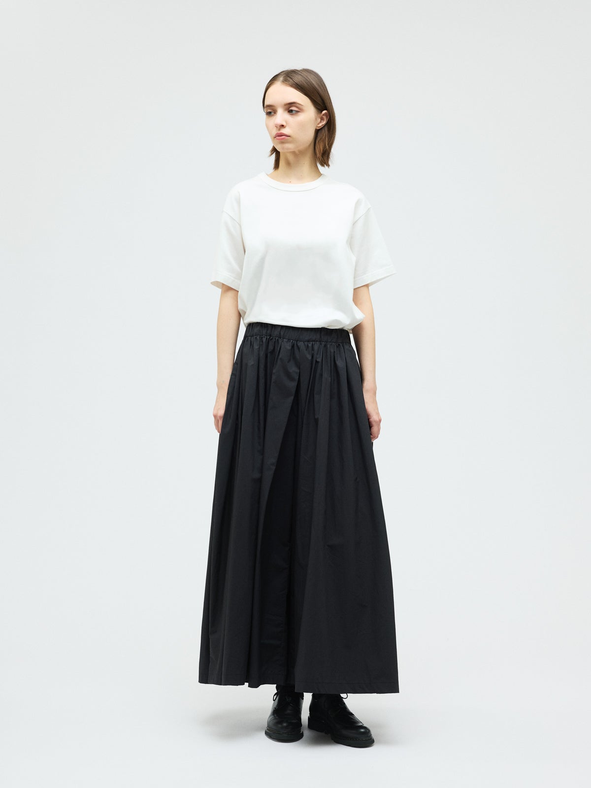mizuiroind ボリュームパンツ mizuiro ind ドローストリングヘムボリュームパンツ｜ MARcourt ONLINE