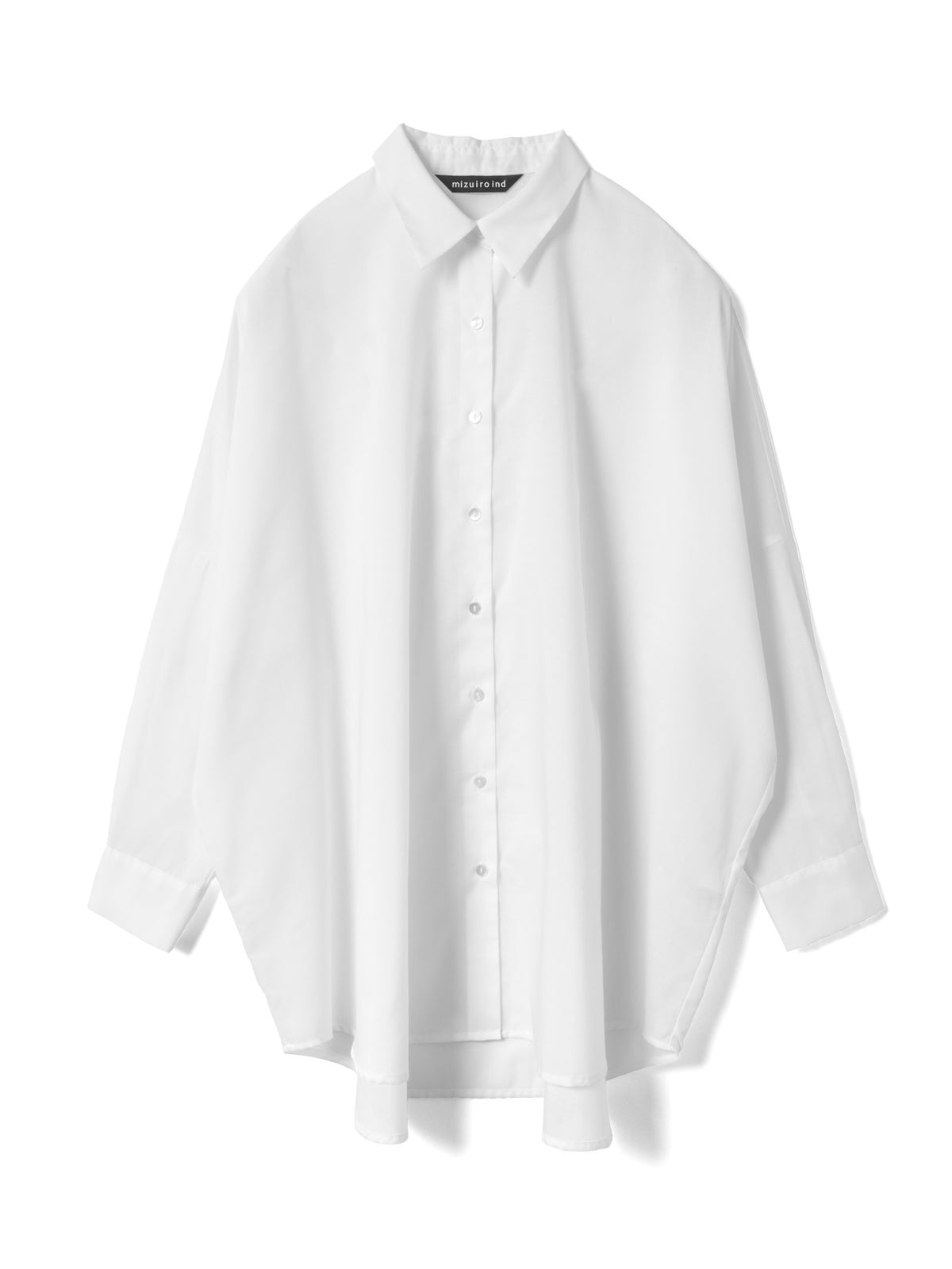 mizuiro ind T/Cシアーワイドシャツ｜ MARcourt ONLINE STORE