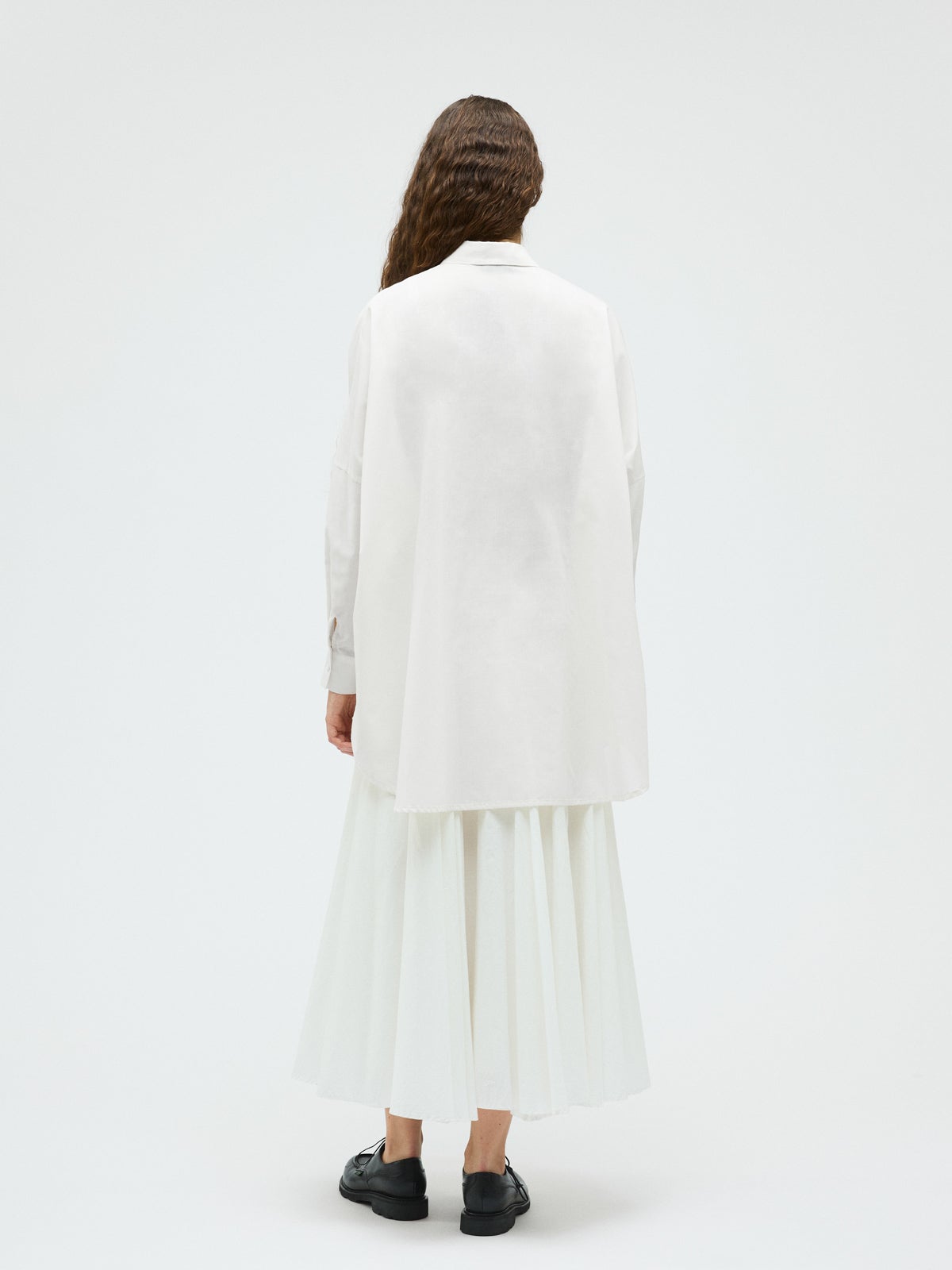 mizuiro ind T/Cシアーワイドシャツ｜ MARcourt ONLINE STORE