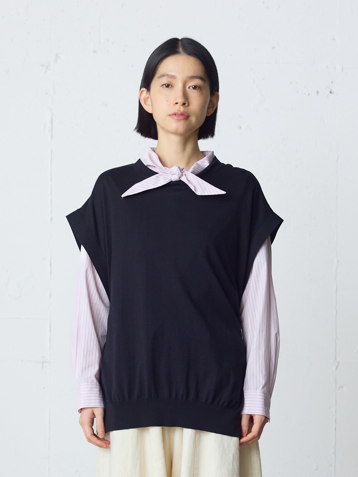 MidiUmi サイドリボンベスト｜ MARcourt ONLINE STORE - マーコート