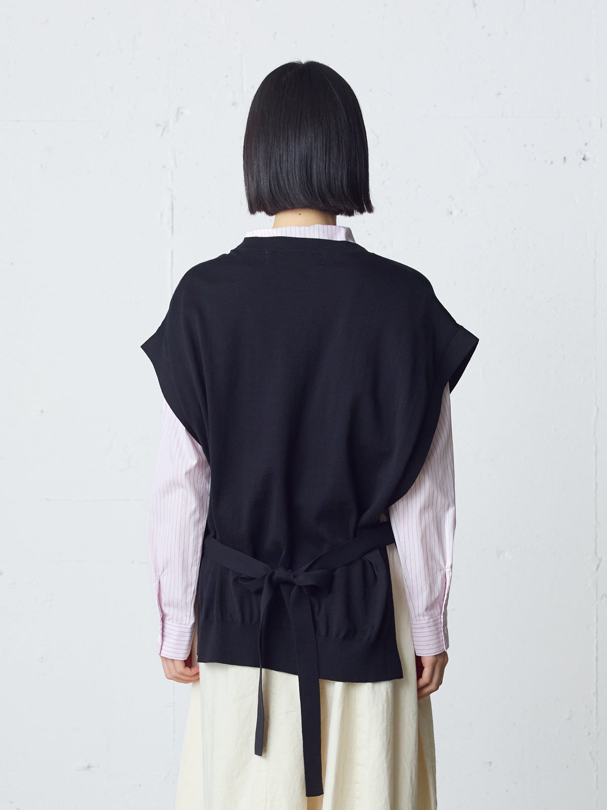 MidiUmi サイドリボンベスト｜ MARcourt ONLINE STORE - マーコート