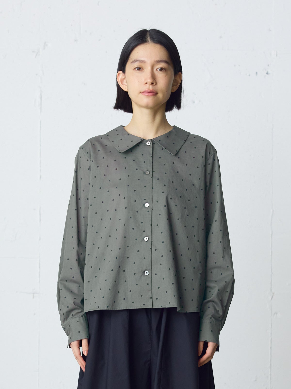 MidiUmi フラットカラードットシャツ｜ MARcourt ONLINE STORE