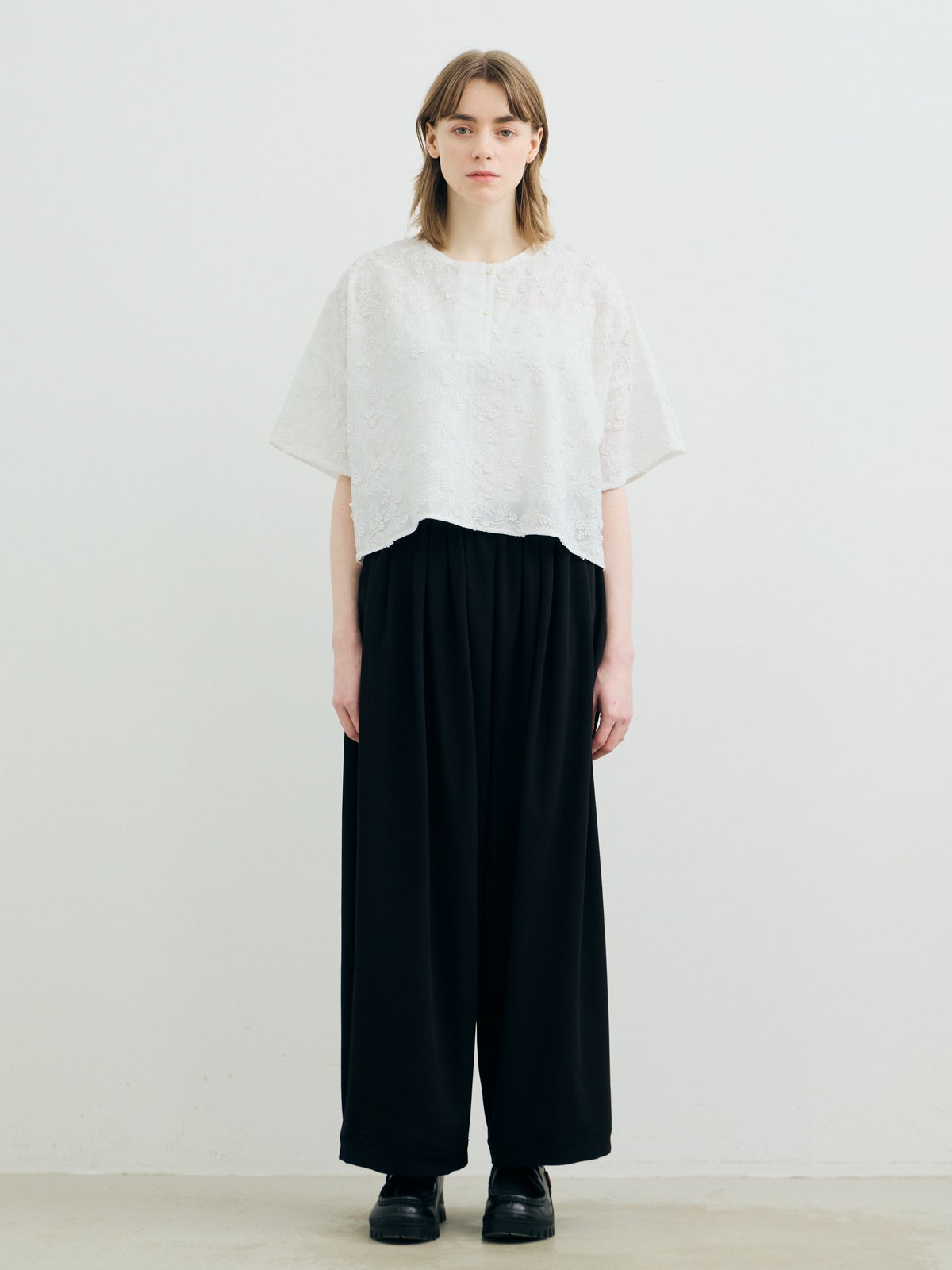 MARMARMAR メッシュレースボックスシャツ｜ MARcourt ONLINE STORE