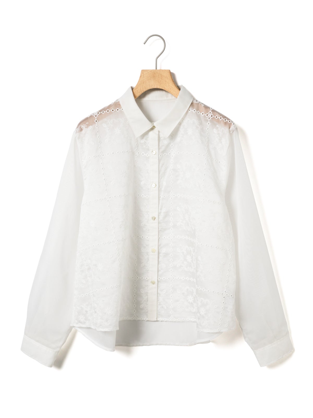 MARMARMAR レースワイドシャツ MARMARMAR レースワイドシャツ｜ MARcourt ONLINE STORE - マーコート