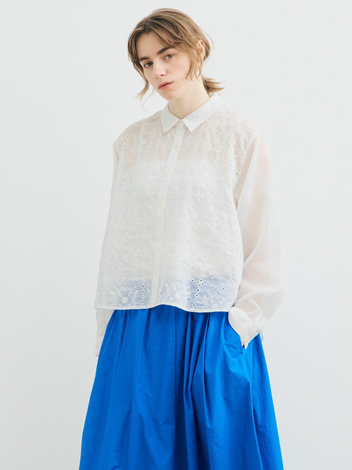 MARMARMAR レースワイドシャツ｜ MARcourt ONLINE STORE - マーコート