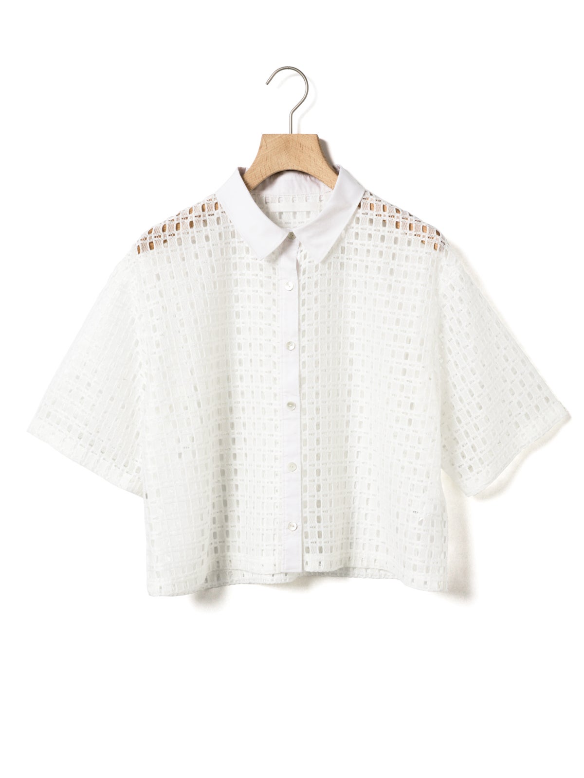 MARMARMAR メッシュレースボックスシャツ｜ MARcourt ONLINE STORE