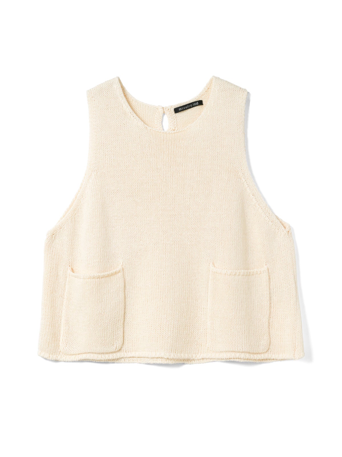 mizuiro ind テープヤーンショートベスト| MARcourt ONLINE STORE mizuiro ind テープヤーンショートベスト| MARcourt ONLINE STORE