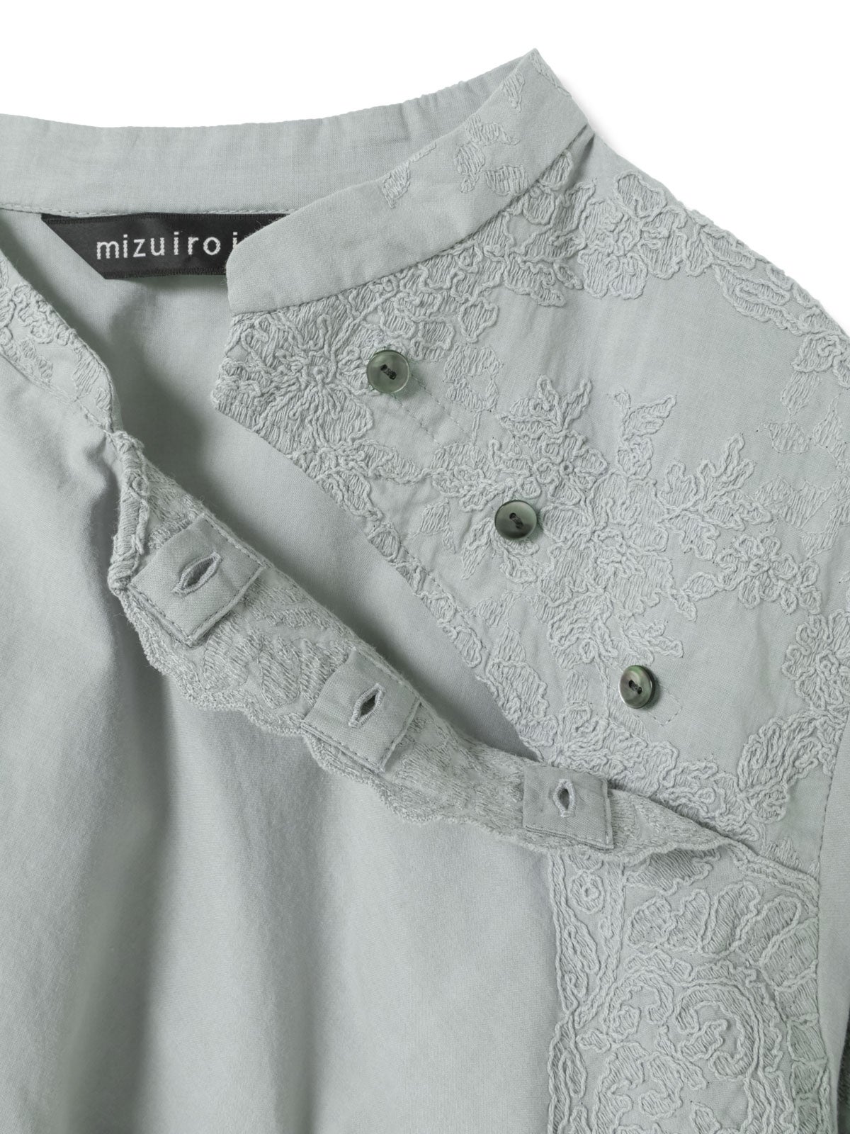 mizuiro ind レースシノワズリシャツ｜ MARcourt ONLINE STORE