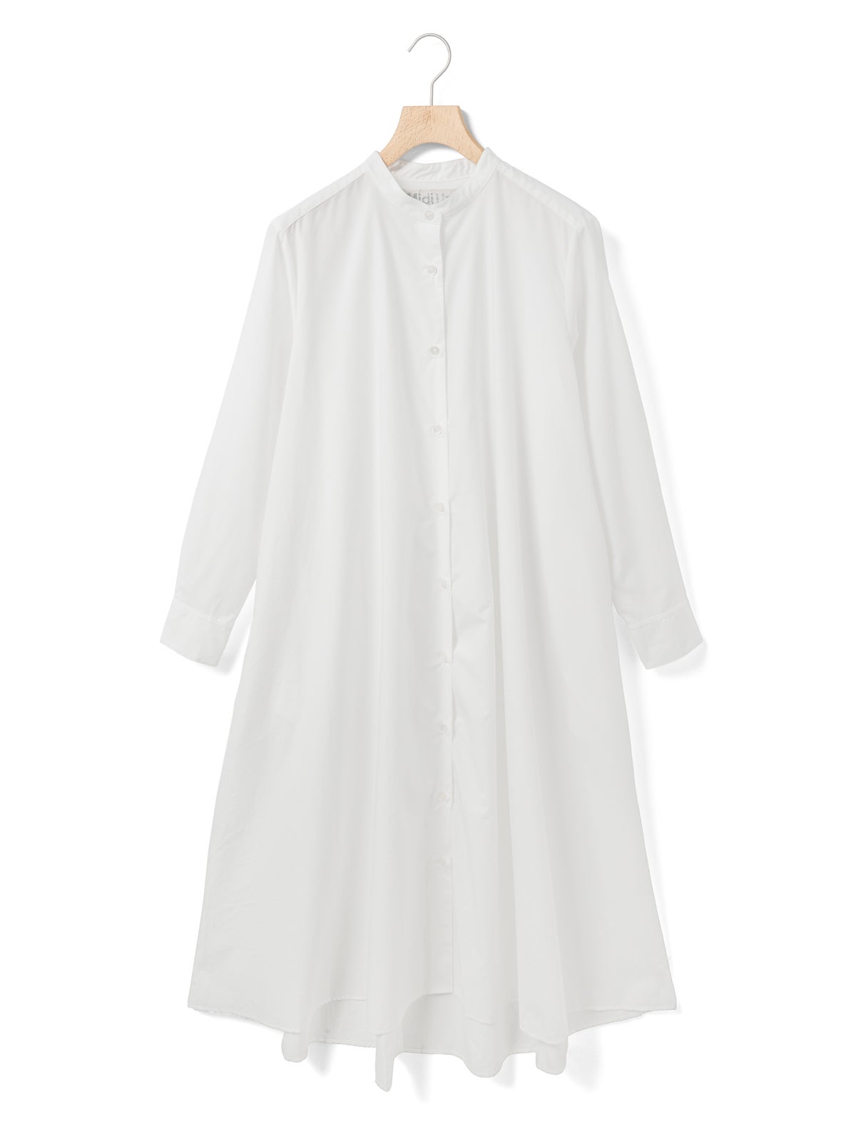 ひめ MidiUmi Aラインバンドカラーシャツワンピース｜ MARcourt ONLINE