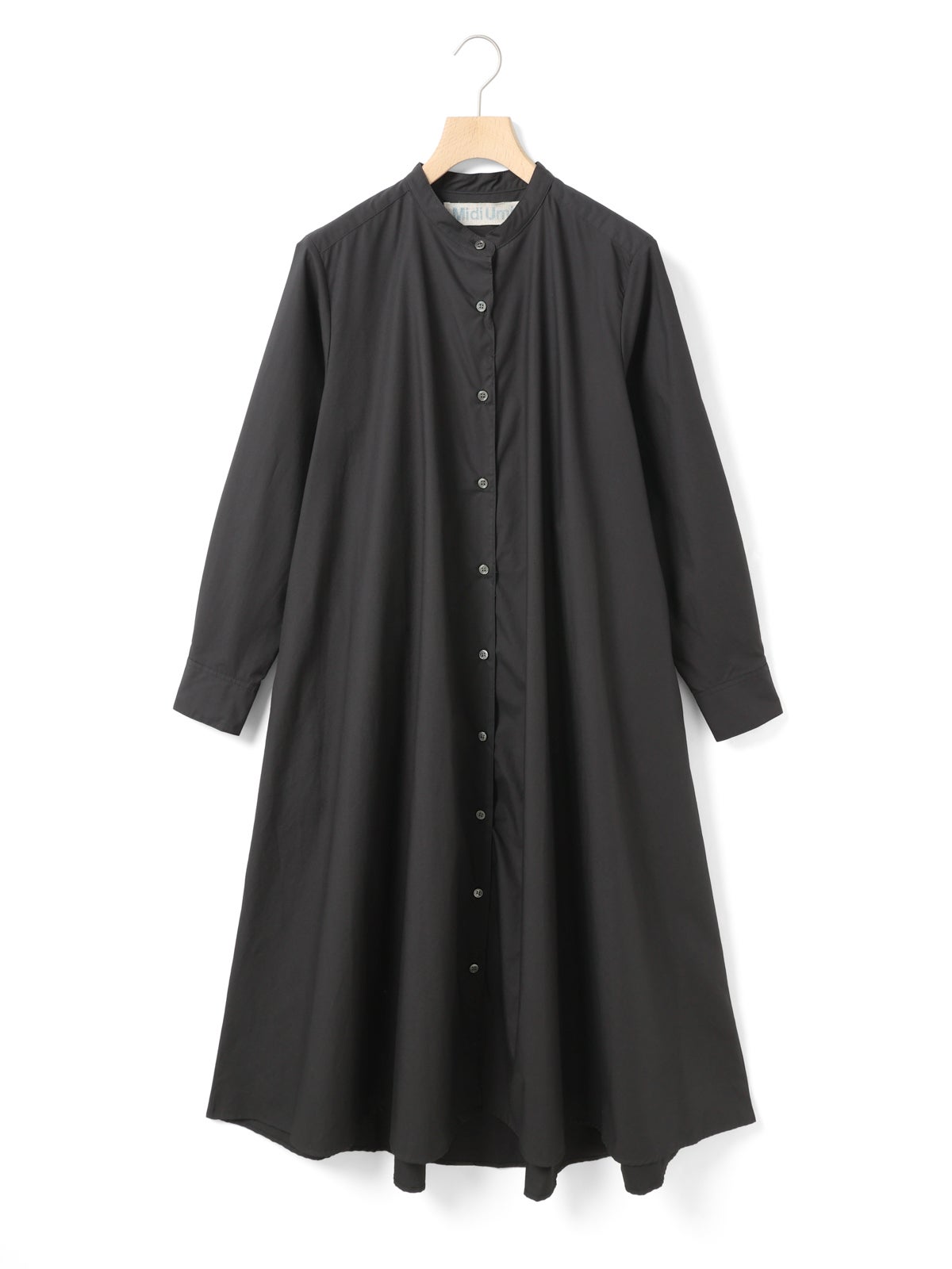MidiUmi Aラインバンドカラーシャツワンピース｜ MARcourt ONLINE
