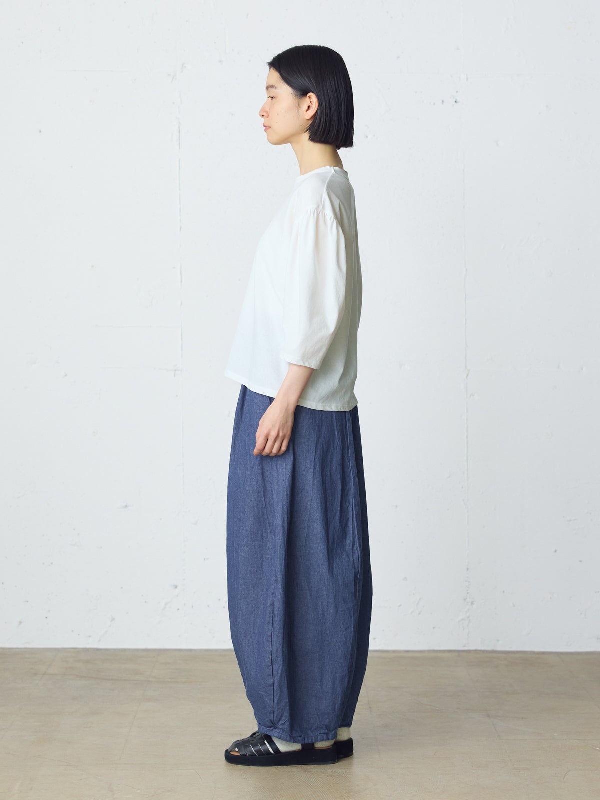 MidiUmi デニムコクーンイージーパンツ｜ MARcourt ONLINE STORE