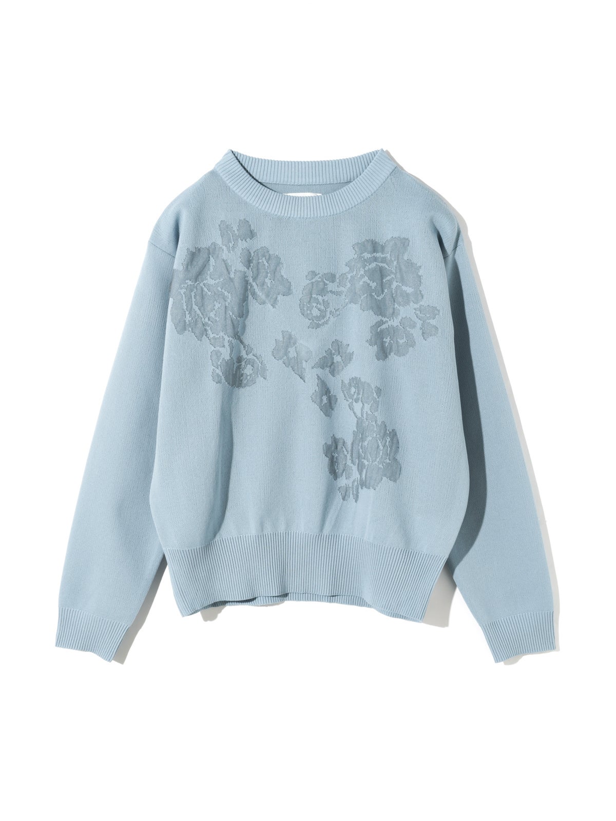 MIDIUMISOLID for Ladies フラワージャカードプルオーバー｜ MARcourt
