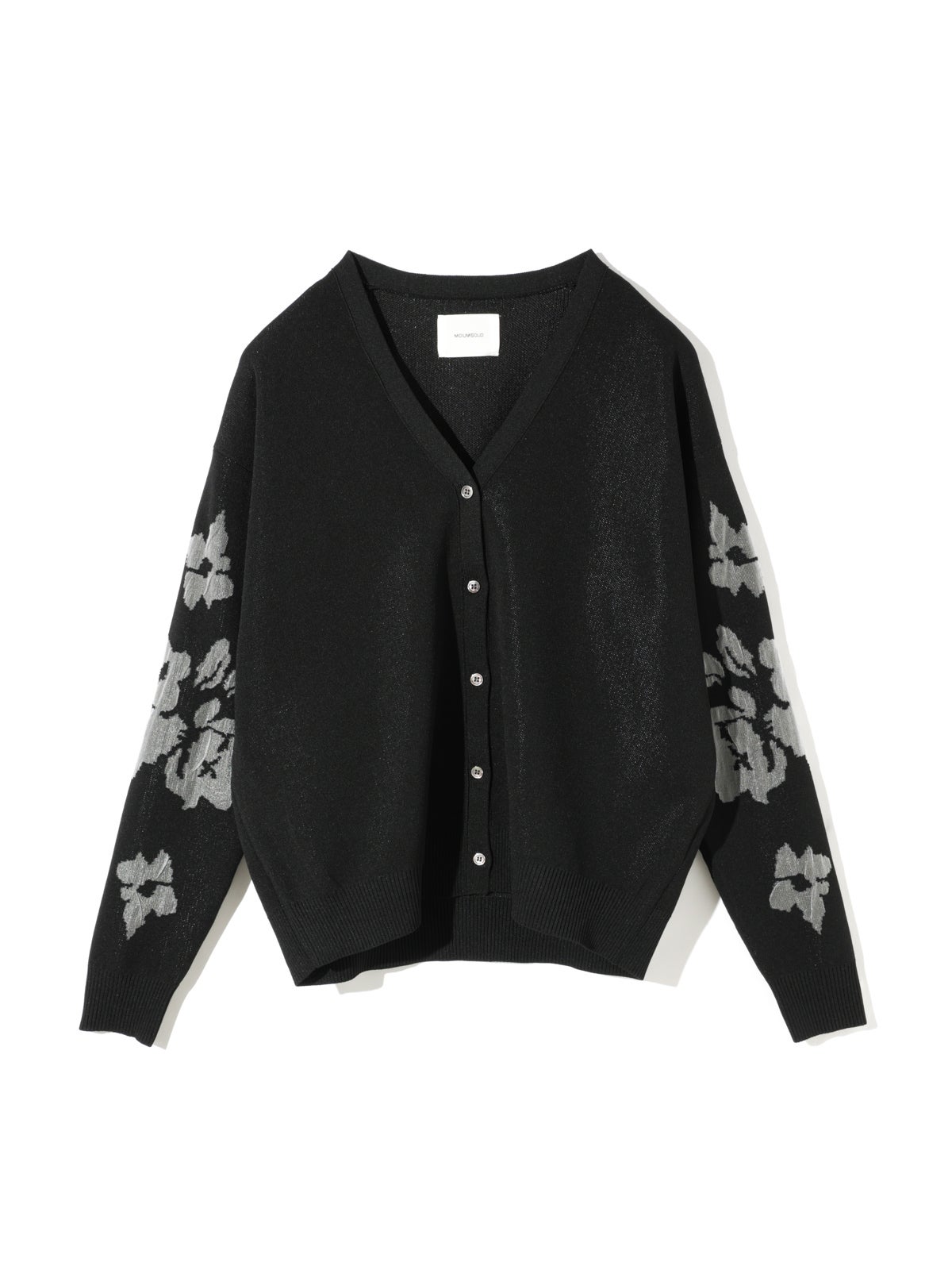 MIDIUMISOLID/ミディウミソリッド ジャカードカーディガン MIDIUMISOLID for Ladies フラワージャカードカーディガン｜ MARcourt