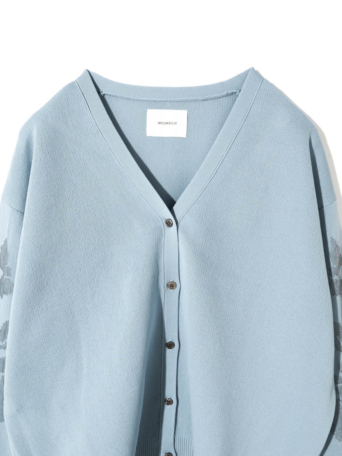 MIDIUMISOLID for Ladies フラワージャカードカーディガン｜ MARcourt