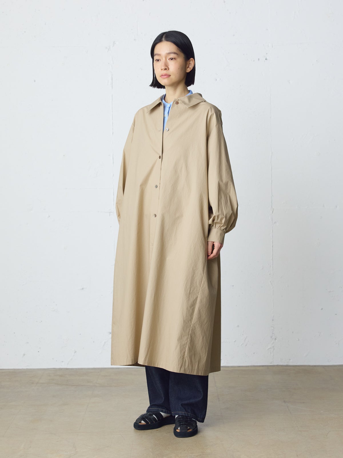 9月14日(月)正午販売終了 ]MidiUmi コートワンピース｜ MARcourt